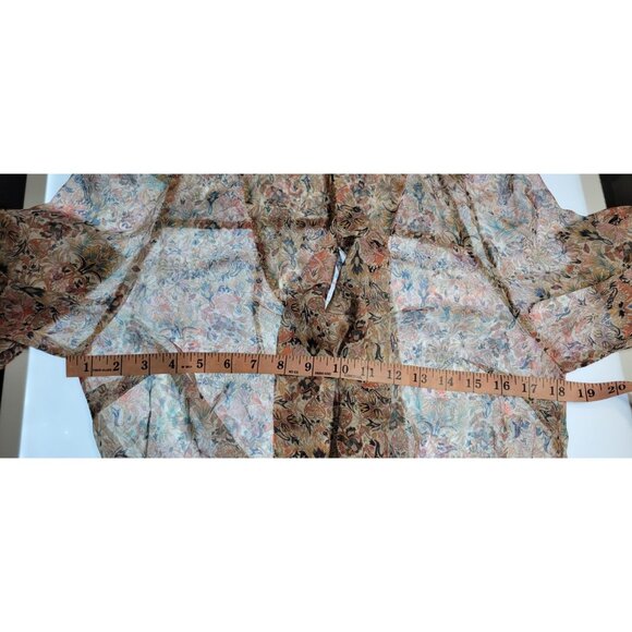 Zadig & Voltaire Rewel Mousseline  Mini Kaleido Floral Beaded Dress S - Picture 16 of 16